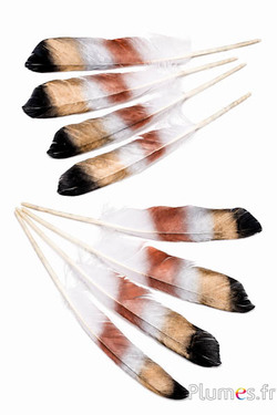 Gans - 24-28 cm - weiß-bronze-silber-gold-schwarz